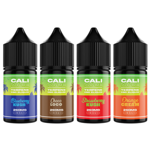 CALI VAPE 250mg Full Spectrum CBD E-liquid 10ml